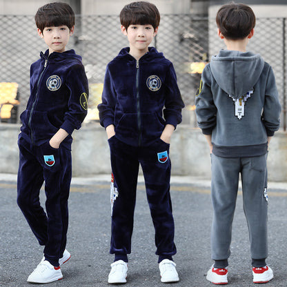 Casual kid's suit boys autumn clothes
