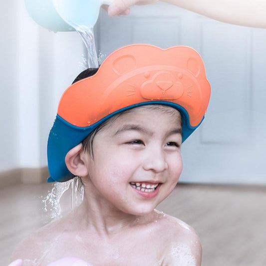 Baby bath shampoo cap