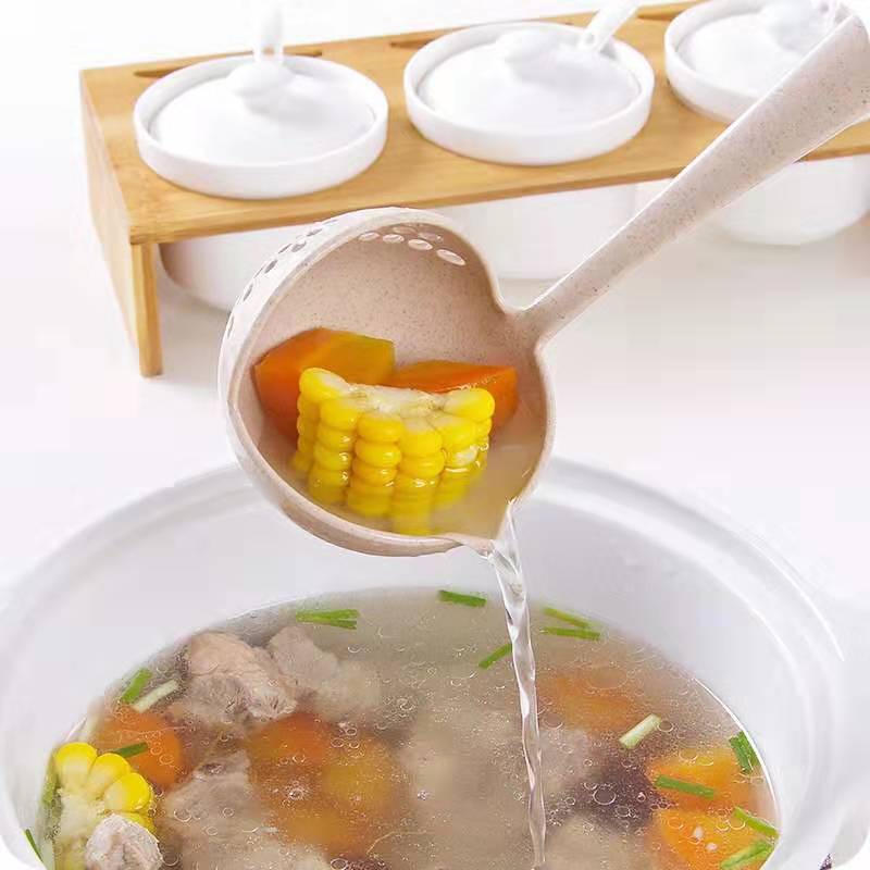 Wheat Multifunctional Soup Spoon